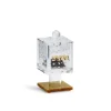 185007 Acrylic Besomim Holder with Gold Glitter Base - cozylivehome.com | we sell a wide range of comfortable household items^ Shop All