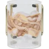 60054 Acrylic Washcup Gold Handles Beige Marble - cozylivehome.com | we sell a wide range of comfortable household items^ Shop All