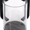 59734 Acrylic Washing Cup Black Marble Black Handles - cozylivehome.com | we sell a wide range of comfortable household items^ Shop All