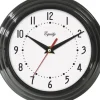 8" ANALOG WALL CLOCK, BLACK - cozylivehome.com | we sell a wide range of comfortable household items^ Shop All