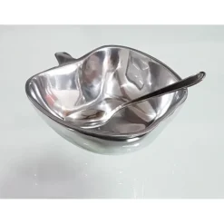 59316 Apple Shape Honey Dish w Spoon7291061300601 - cozylivehome.com | we sell a wide range of comfortable household items^ Shop All