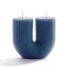 Cheap 097056 Blue U Shaped Crescent Candle - cozylivehome.com | we sell a wide range of comfortable household items Giftware