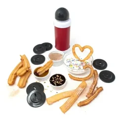 3338 CHURRO MAKER, RED/GRAY - cozylivehome.com | we sell a wide range of comfortable household items^ Shop All