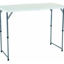 4 Foot TABLE/FOLD IN half-ADJ.HEIGHT- 24 x 48 - cozylivehome.com | we sell a wide range of comfortable household items^ Shop All
