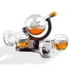 Hot 49983 GLOBE 5pc WHISKEY SET Dec+4DOF - cozylivehome.com | we sell a wide range of comfortable household items Giftware