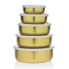 Flash Sale 91720 Gold Bowl And Lid Large - cozylivehome.com | we sell a wide range of comfortable household items Giftware