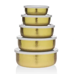 Flash Sale 91720 Gold Bowl And Lid Large - cozylivehome.com | we sell a wide range of comfortable household items Giftware