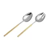 Online 33652 Gold Sq Wire Salad Servers - cozylivehome.com | we sell a wide range of comfortable household items Giftware