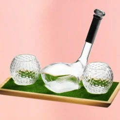 Sale 28309 GOLF DECANTER &2 GLASS - cozylivehome.com | we sell a wide range of comfortable household items Giftware