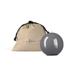 Outlet 4 INCH HIGH GLOSS CANDLE SPHERE - GRAY - cozylivehome.com | we sell a wide range of comfortable household items Giftware