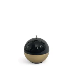 3 inch Metalic Havdalah Candle Sphere - Bule / Gold - cozylivehome.com | we sell a wide range of comfortable household items^ Shop All