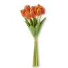 Store 19 Inch Orange Silk w/Real Touch Tulip Bundle (8 Stems) - cozylivehome.com | we sell a wide range of comfortable household items Giftware