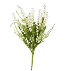 Best 19 Inch White Lavender Bush w/Eva Foliage - cozylivehome.com | we sell a wide range of comfortable household items Giftware