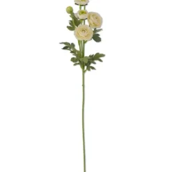 Discount 26 Inch White Ranunculus Spray - cozylivehome.com | we sell a wide range of comfortable household items Giftware