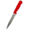 Fashion 6" Knife - Pointed tip/serrated edge - Red/Meat - cozylivehome.com | we sell a wide range of comfortable household items Housewares
