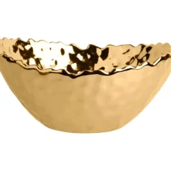 New 16092 7"L GOLD HAMMERED OVAL SERVE BOWL - cozylivehome.com | we sell a wide range of comfortable household items Giftware