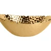 Sale 16093 11"L GOLD HAMMERED OVAL SERVE BOWL - cozylivehome.com | we sell a wide range of comfortable household items Giftware