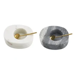 Shop 50694-1 MARBLE SALT/PEPPER CELLAR White - cozylivehome.com | we sell a wide range of comfortable household items Giftware