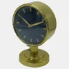 New 18111 Metal, 7" Standing Table Clock, Gold - cozylivehome.com | we sell a wide range of comfortable household items Giftware