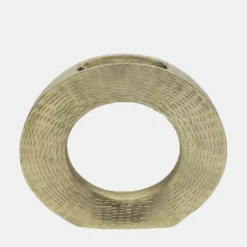 Store 17733-04 Metal,11"H,Round Open Cut Out Vase,Gold - cozylivehome.com | we sell a wide range of comfortable household items Giftware