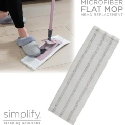 15188 Microfiber Flat Mop Head Replacements - cozylivehome.com | we sell a wide range of comfortable household items^ Shop All