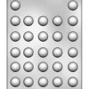 90-5047 Mint 1" Chocolate Mold - cozylivehome.com | we sell a wide range of comfortable household items^ Shop All