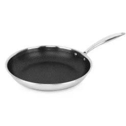 Discount 9.5″ NON STICK SS FRYING PAN -3-PLY SCRATCH RESISTANT - cozylivehome.com | we sell a wide range of comfortable household items Housewares