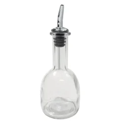 Hot 10 OZ CLEAR GLASS BOTTLE WITH POURER - cozylivehome.com | we sell a wide range of comfortable household items Housewares