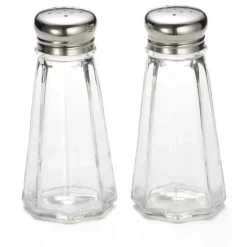 Cheap 3 OZ PANELED SALT & PEPPER SHAKERS, SET OF 2 - cozylivehome.com | we sell a wide range of comfortable household items Housewares