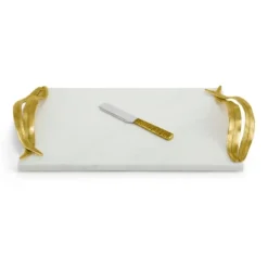 174914 Palm Cheese Board W/ Knife - cozylivehome.com | we sell a wide range of comfortable household items^ Shop All