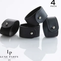 4 pc Chic Style Napkin Ring with Stud Closure - cozylivehome.com | we sell a wide range of comfortable household items^ Shop All