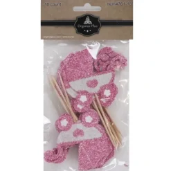 18 Pink BabyCarriage Toothpicks For Cake Decarotion - cozylivehome.com | we sell a wide range of comfortable household items^ Shop All