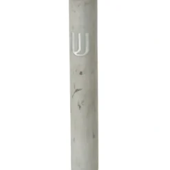 24124 Polyresin "Cement" Mezuzah 15 Cm, Light Gray - cozylivehome.com | we sell a wide range of comfortable household items^ Shop All