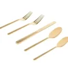 84198 RAIL GOLD Flatware Service For 4 - cozylivehome.com | we sell a wide range of comfortable household items^ Shop All