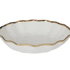 Best 20496 Regency Gold Serving Bowl 13in X 3in - cozylivehome.com | we sell a wide range of comfortable household items Giftware
