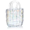Cheap 27227 RUNWAY BAG VASE CLR IRIDESCENT - cozylivehome.com | we sell a wide range of comfortable household items Giftware