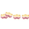 95550 S/4 PINK SWIRL NAPKIN RINGS - cozylivehome.com | we sell a wide range of comfortable household items^ Shop All