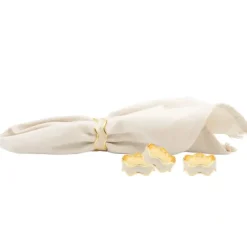 95551 S/4 White Swirl Napkin Rings - cozylivehome.com | we sell a wide range of comfortable household items^ Shop All