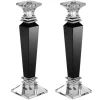 182947 Set of Crystal Candlesticks with Black Center 12 - cozylivehome.com | we sell a wide range of comfortable household items^ Shop All