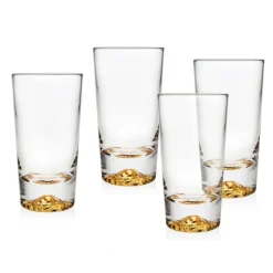 48369 SIERRA GOLD S/4 4oz GLASSES - cozylivehome.com | we sell a wide range of comfortable household items^ Shop All