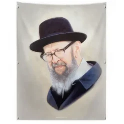 30 VP-RAM-L-18X24 Vinyl Print Sukkah Decoration - Light Painted R' Avigdor Miller - 18x24 - cozylivehome.com | we sell a wide range of comfortable household items^ Shop All