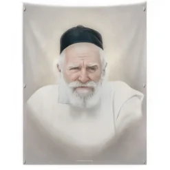 26 VP-RMF-L-18X24 Vinyl Print Sukkah Decoration - Light Painted R' Moshe Feinstein - 18x24 - cozylivehome.com | we sell a wide range of comfortable household items^ Shop All
