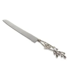 111847 White Orchid Bread Knife - cozylivehome.com | we sell a wide range of comfortable household items^ Shop All
