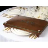 50891 Wood Glass Raised Challah Board - cozylivehome.com | we sell a wide range of comfortable household items^ Shop All