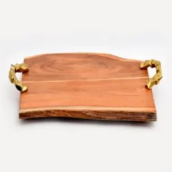 15974 Wood Tray w/Handle - cozylivehome.com | we sell a wide range of comfortable household items^ Shop All