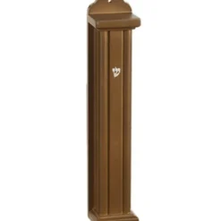 23251 Wooden Brown Mezuzah 20 Cm- Stripes - cozylivehome.com | we sell a wide range of comfortable household items^ Shop All
