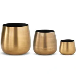Flash Sale 18328A-1 Brushed Gold Vases - cozylivehome.com | we sell a wide range of comfortable household items Giftware