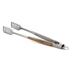 ACACIA WOOD LOCKING TONGS FOR BBQ GRILL STAINLESS STEEL - cozylivehome.com | we sell a wide range of comfortable household items^ Shop All