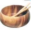 ACACIAWARE ROUND CALABASH BOWL 14" X 6" - cozylivehome.com | we sell a wide range of comfortable household items^ Shop All
