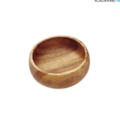 ACACIAWARE ROUND CALABASH BOWL 4"X 1.5" - cozylivehome.com | we sell a wide range of comfortable household items^ Shop All